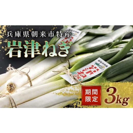 ふるさと納税 野菜類 ねぎ 兵庫県 朝来市 特別栽培 岩津ねぎ 3kg 希少 栄養豊富 期間限定 甘い 太い 柔らかい すき焼きと相性バツグン 出荷期間11月23日から3…