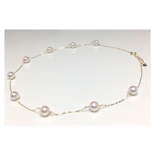 ふるさと納税 アクセサリー ネックレス 三重県 志摩市 真珠 ネックレス K18 ゴールド パール 6.5ミリ 〜 7ミリ アクセサリー ジュエリー 三重県 伊勢志摩 志摩…