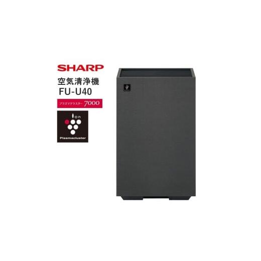 ふるさと納税 空調・季節家電 大阪府 八尾市 S110 SHARP 空気清浄機 FU-U40-H（グレー系） シャープ 電化製品 家電 生活家電 空気清浄 プラズマクラスター イ…の画像