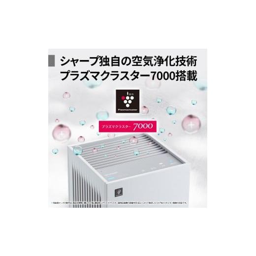ふるさと納税 空調・季節家電 大阪府 八尾市 S110 SHARP 空気清浄機 FU-U40-W（ホワイト系） シャープ 電化製品 家電 生活家電 空気清浄 プラズマクラスター …の画像