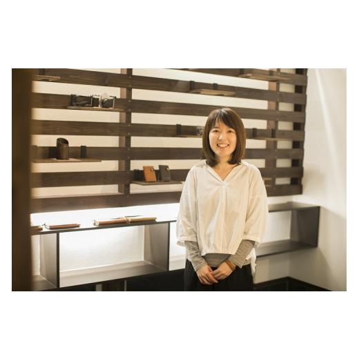 ふるさと納税 民芸品・工芸品 北海道 厚真町 tanikoオリジナル 名刺入れ（メインカラーキャメル×サブカラー焦茶） 《厚真町》 Taniko leather 革 革製品 長財…_5