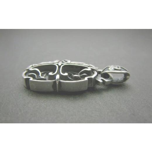 ふるさと納税 アクセサリー ペンダント 茨城県 常総市 Oval cross pendant オーバル クロス ペンダント ｜ ペンダント シルバーペンダント シルバー シルバー9…の画像