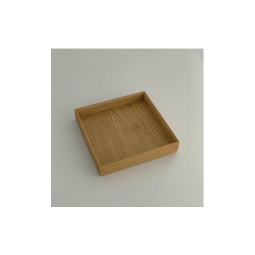 ふるさと納税 家具 インテリア・寝具・収納 栃木県 足利市 建彦木工／組む箱 （大・浅）栗材 栃木県 足利市 F7Z-715の画像