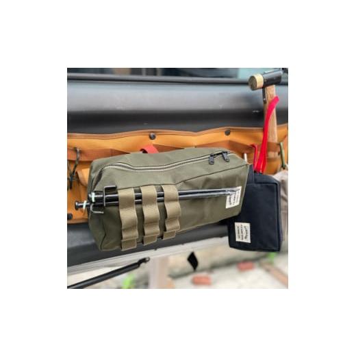 ふるさと納税 アウトドアグッズ 奈良県 上牧町 アルバートン社の米軍帆布で作ったツールボックス ネイビー 1418576