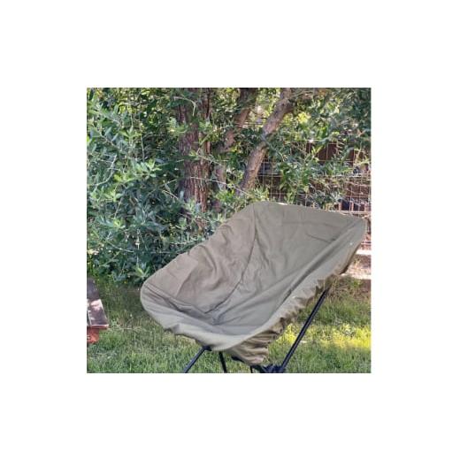 ふるさと納税 アウトドアグッズ 奈良県 上牧町 ALBERTON社の米軍帆布ARMY DUCKのチェアカバーS カーキードラブ 1446475