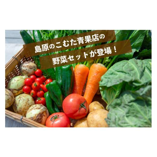 ふるさと納税 セット・詰合せ 長崎県 島原市 AI022 10〜5月限定出荷 こむたの旬の野菜つめあわせ(8〜10品目)おまかせ M セット 野菜 やさい 旬 種類 人気 オス…の画像