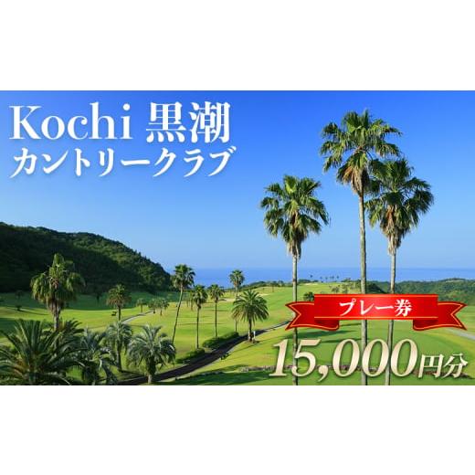 ふるさと納税 ゴルフ場利用券 高知県 香南市 ゴルフ場利用券 Kochi 黒潮カントリークラブ プレー券 15,000円分 - ゴルフ場 チケット プレー券 ラウンド コース…