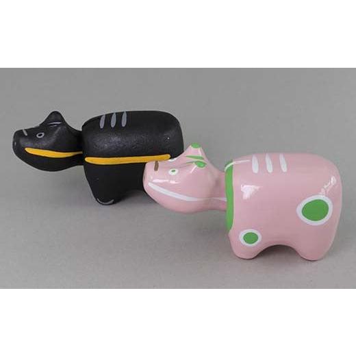 ふるさと納税 人形 福島県 西会津町 縁起置物 限定品 くじらべこ