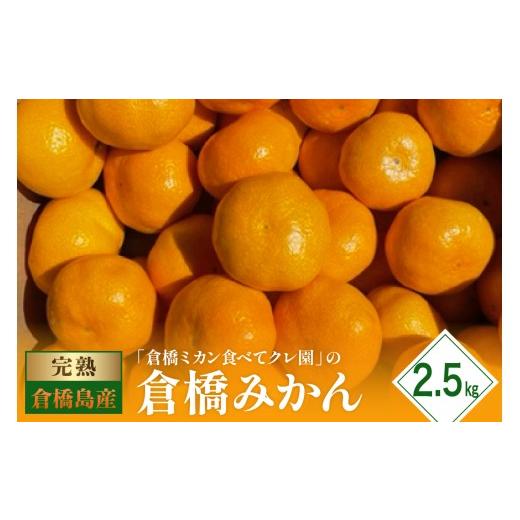 ふるさと納税 果物類 みかん 広島県 呉市 先行受付 2026年11月初旬〜発送 倉橋ミカン食べてクレ園 倉橋みかん 約2.5kg ku154-009-26