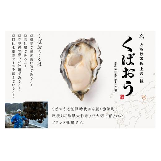 ふるさと納税 牡蠣 生牡蠣 広島県 大竹市  2027年1月8日より送りとどける くばおう 広島県大竹市産 殻付き添い人牡蠣 20個 約4人前｜広島 生 焼き 丸焼き BBQ かき 大…