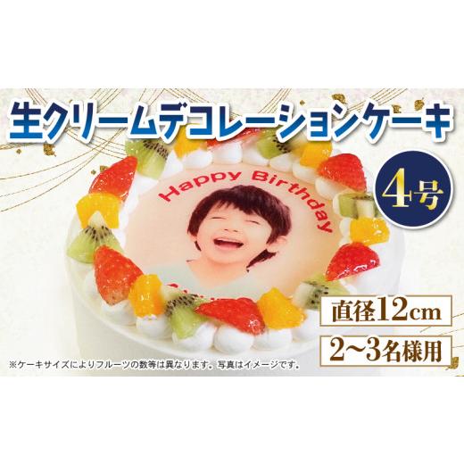 ふるさと納税 ケーキ・カステラ フルーツケーキ 徳島県 阿波市 フルーツケーキ 4号 写真ケーキ 冷凍 ケーキ スイーツ デザート 洋菓子 おやつ お菓子 生クリー…