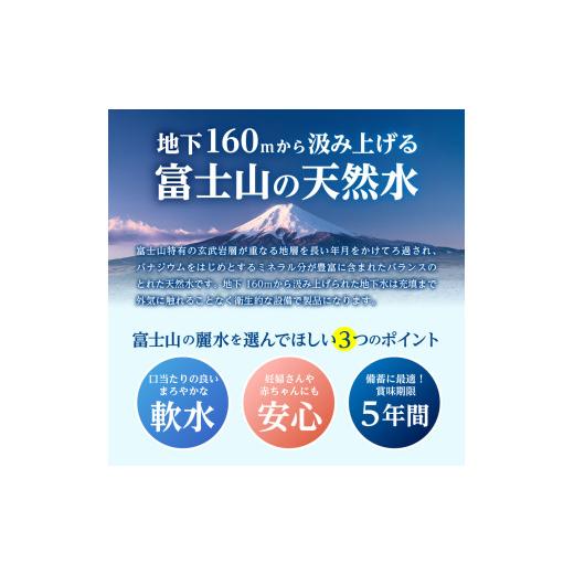 ふるさと納税 水・ミネラルウォーター 1L〜2L 山梨県 富士吉田市  12か月お届け 富士北麓のバナジウム天然水 2L 12本 防災 備蓄 防災グッズ 保存 ストック 山…の画像