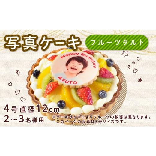 ふるさと納税 ケーキ・カステラ タルト 徳島県 阿波市 ケーキ フルーツタルト 4号 写真 カスタード クリーム 洋菓子 焼菓子 デザート スイーツ 果物 フルーツ …