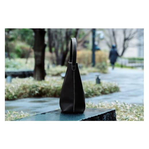 ふるさと納税 カバン トートバッグ 奈良県 香芝市 グラブ革 ワンハンドルトートバッグ ブラック|グラブ グローブ 野球 レザー バッグ 2648 ブラック