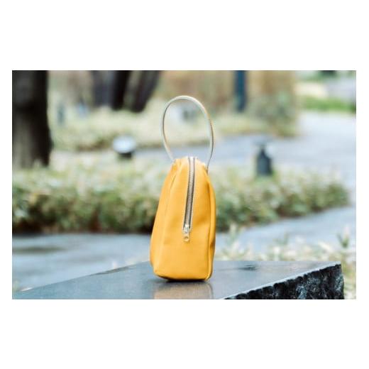 ふるさと納税 カバン 手提げ 奈良県 香芝市 グラブ革 ハンドバッグ タン|グラブ グローブ 野球 レザー バッグ 2657 タン