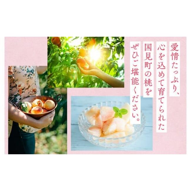 ふるさと納税 もも 福島県 国見町 透過式光センサー川中島白桃 特秀3kg相当 9玉〜11玉 ふくしま未来農業協同組合 | ふくしま 桃 福島 もも 国見 モモ 2026年8…の画像