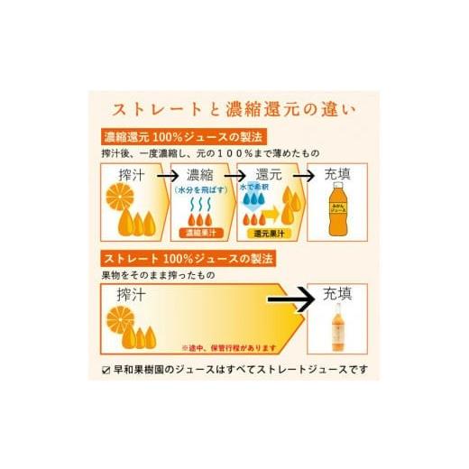 ふるさと納税 果汁飲料 みかん 和歌山県 有田市  早和果樹園 味こいしぼり（720ml×9本）（A961-1)の画像