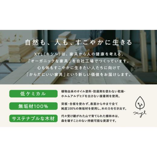 ふるさと納税 雑貨・日用品 静岡県 浜松市 2026年2月より順次発送 XYL（オーガニックファニチャー・キシル）サイドテーブル A 配送不可：沖縄・離島 雑貨 日…_5