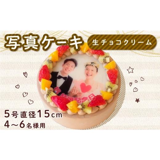 ふるさと納税 ケーキ・カステラ チョコレートケーキ 徳島県 阿波市 生チョコ ケーキ 5号 写真ケーキ クリーム デコレーション 洋菓子 焼菓子 デザート スイー…