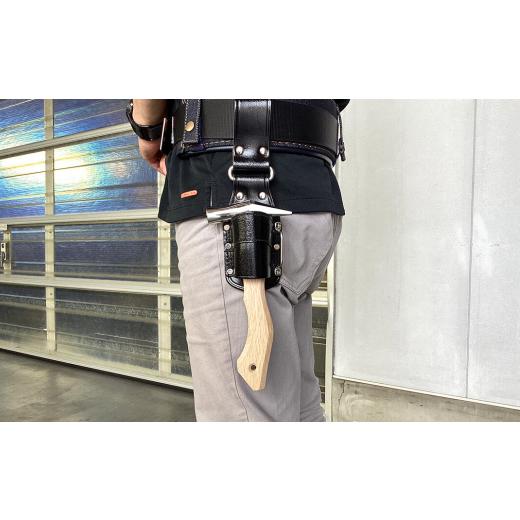 ふるさと納税 アウトドアグッズ 新潟県 三条市 先切玄能 ミラー 24 角蛇曲ショート 250mm ハンマー シルバー 金槌 とんかち 工具 握りやすい マルキン印 029S0…_4
