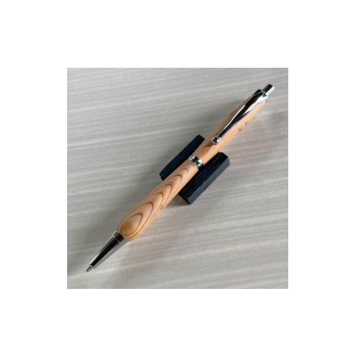 ふるさと納税 文房具・玩具 シャーペン 福岡県 大川市 2Pice 木軸シャープペンシル0.5mm (屋久杉) シルバー金具 MUKU屋_1