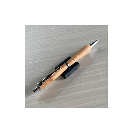 ふるさと納税 文房具・玩具 シャーペン 福岡県 大川市 2Pice 木軸シャープペンシル0.5mm (屋久杉) シルバー金具 MUKU屋_4