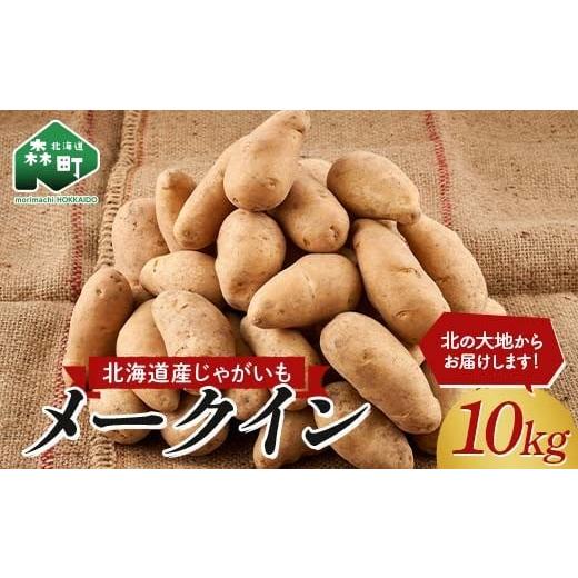 ふるさと納税 野菜類 じゃがいも 北海道 森町 北海道産じゃがいも メークイン 10kg 2025年新じゃが 株式会社 鳥潟 北海道 じゃがいも 野菜 いも イモ 芋 ポテ…