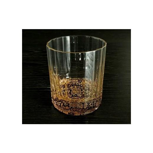 ふるさと納税 陶磁器・漆器・ガラス 和歌山県 海南市 ウィスキーグラス 花舞(漆黒) NF5 漆黒