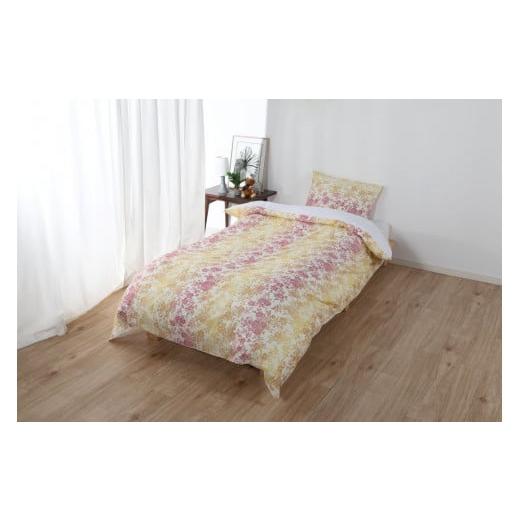 ふるさと納税 タオル・寝具 愛知県 蒲郡市 G0581 三河産 綿100% 120本ガーゼ肌掛けふとんカバー:配送情報備考 コンビピンク コンビピンク