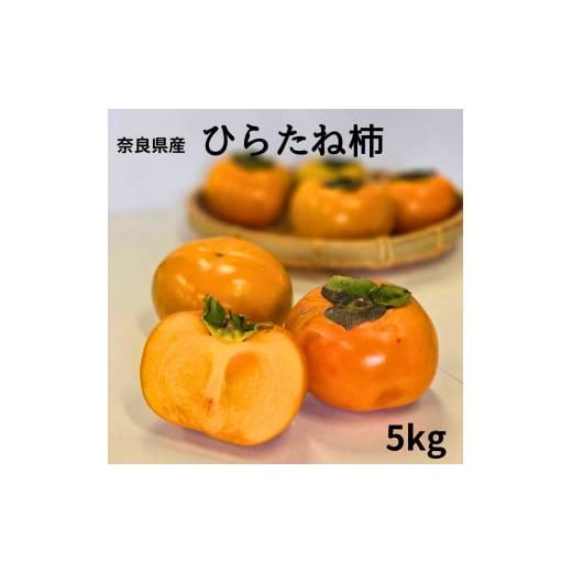 ふるさと納税 果物類 柿 奈良県 三宅町 ひらたね柿 種なし柿 種無し柿 平たね柿 柿 奈良県産5kg カキ ギフト