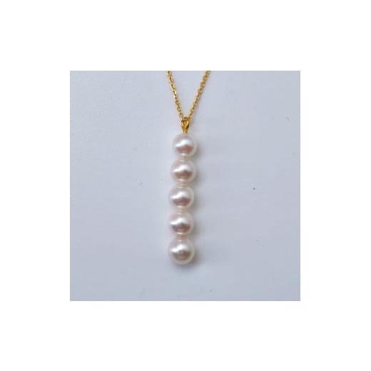 ふるさと納税 アクセサリー 三重県 志摩市 真珠 パール 6mm 6.5mm ペンダント ゴールド ジュエリー アクセサリー 日常使い スライド式 アコヤ真珠 あこや 三重…