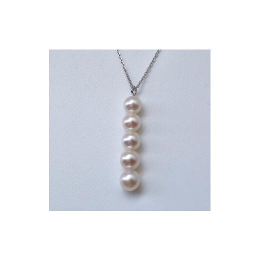 ふるさと納税 小物 三重県 志摩市 真珠 パール 6mm 6.5mm ペンダント シルバー ジュエリー アクセサリー 日常使い スライド式 アコヤ真珠 あこや 三重 伊勢志…_1