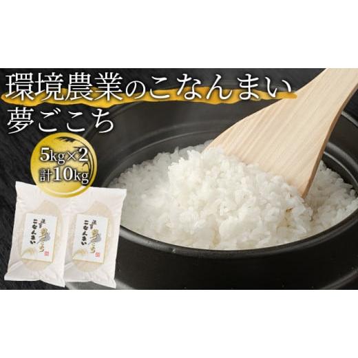 ふるさと納税 米 滋賀県 湖南市 環境農業のこなんまい 夢ごこち10kg  