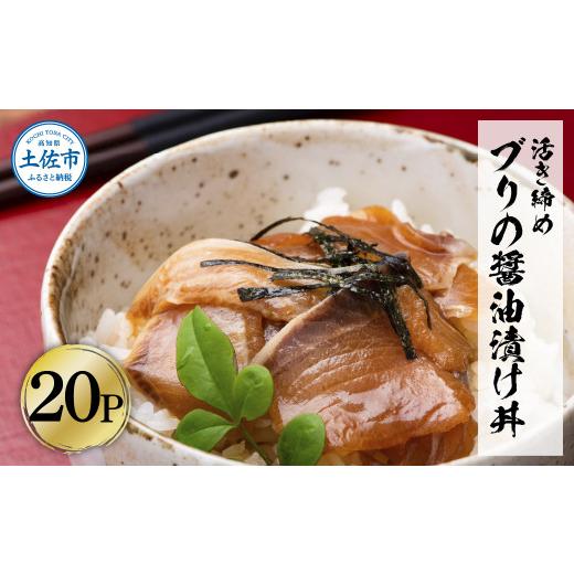 ふるさと納税 旬の鮮魚等 高知県 土佐市 訳あり 活き締めブリの醤油漬け丼 20Pセット 漬け丼 漬け ブリ ぶり 海鮮 醤油漬け お茶漬け 魚介 お取り寄せ 高知県…