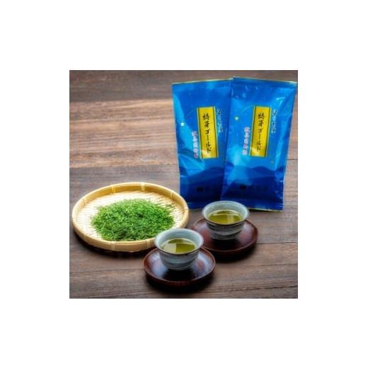 ふるさと納税 茶の葉類 緑茶（茶葉・御茶御徒面子） 福岡県 小郡市 定期便 6ヶ月 献茶園 事あたらしい 深蒸し茶 特芽ゴールド 100g×2袋 八女茶 6回 茶の葉 茶 緑茶