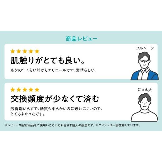 ふるさと納税 雑貨・日用品 岡山県 津山市 エリエール トイレットティシュー 長持ち 45m(ダブル)12R×3パック(36個) 1615606の画像