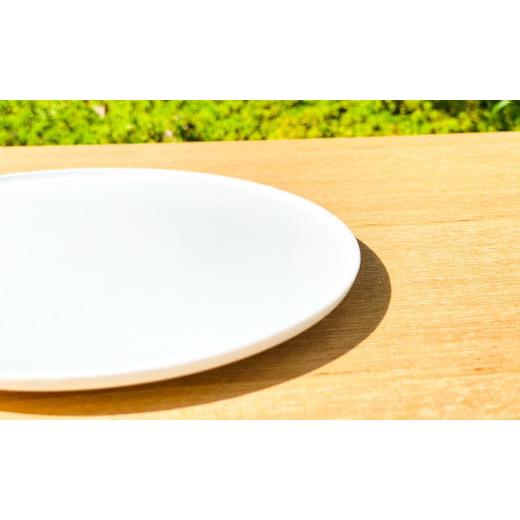 ふるさと納税 食器・グラス 皿 佐賀県 有田町 有田焼 シンプルモダンプレート 2枚セット 白マット あや千 食器 器 うつわ おしゃれ 取り皿 パン皿 デザート皿 …_3