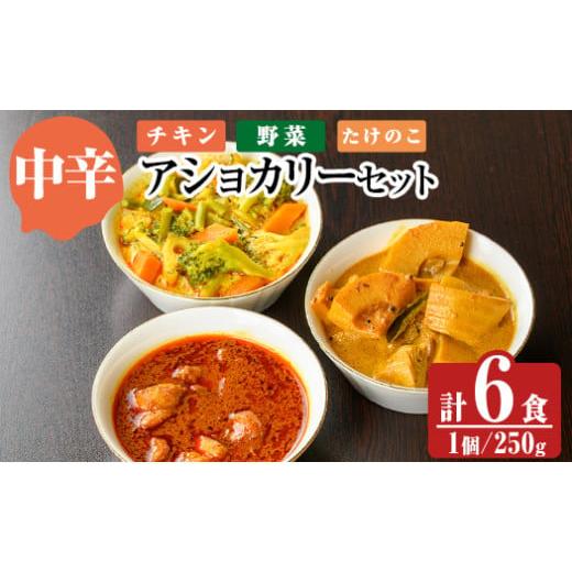 ふるさと納税 豚肉 カレー・シチュー 鹿児島県 姶良市 a975-B [中辛]アショカリー6食セット(チキン2個・野菜2個・たけのこ2個) スリランカかごしま 姶良市 …