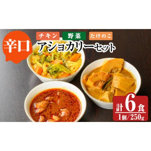 ふるさと納税 豚肉 カレー・シチュー 鹿児島県 姶良市 a975-C [辛口]アショカリー6食セット(チキン2個・野菜2個・たけのこ2個) スリランカかごしま 姶良市 …