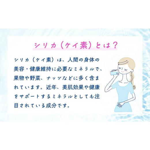 ふるさと納税 水・ミネラルウォーター 500mL〜999mL 大分県 玖珠町  定期便 天然シリカ天然水 525ml × 40本 3ヶ月 シリカちゃん〜玖珠の天然水〜 天然水 シリ…の画像