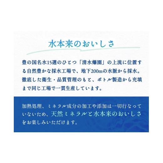 ふるさと納税 水・ミネラルウォーター 500mL〜999mL 大分県 玖珠町  定期便 天然シリカ天然水 525ml × 40本 3ヶ月 シリカちゃん〜玖珠の天然水〜 天然水 シリ…の画像