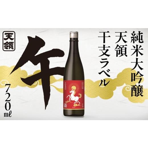 ふるさと納税 日本酒 純米大吟醸酒 岐阜県 下呂市 (2025年11月末より順次発送) 天領酒造 純米大吟醸 天領 干支ラベル 720ml 酒 お酒 下呂温泉 日本酒
