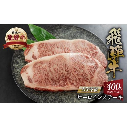 ふるさと納税 牛肉 ステーキ 岐阜県 本巣市 2026年3月発送 A5等級 飛騨牛サーロインステーキ用 400g ( 200g × 2枚 ) 0162| 5等級 a5 霜降り サーロイン ステ…