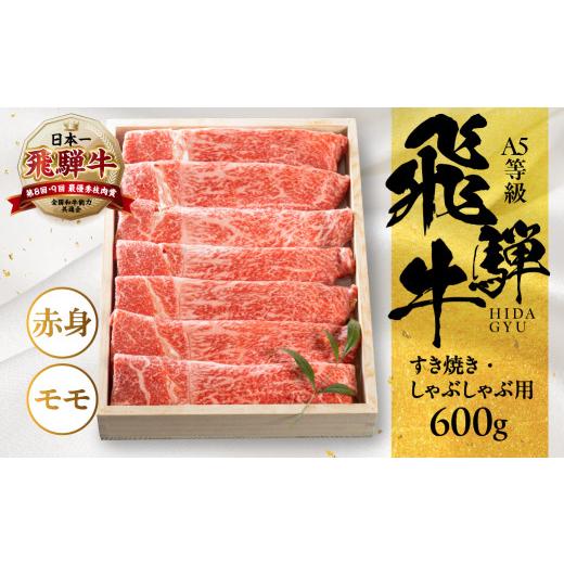 ふるさと納税 牛肉 しゃぶしゃぶ 岐阜県 本巣市 10月発送 A5等級 飛騨牛モモすき焼き・しゃぶしゃぶ用600g 0837 のし対応可 10月発送