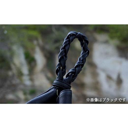 ふるさと納税 カバン トートバッグ 福島県 西会津町 ZICA（じか） 猪の革を使ったトートバック「綱」ブラウン F4D-1057 ブラウンの画像