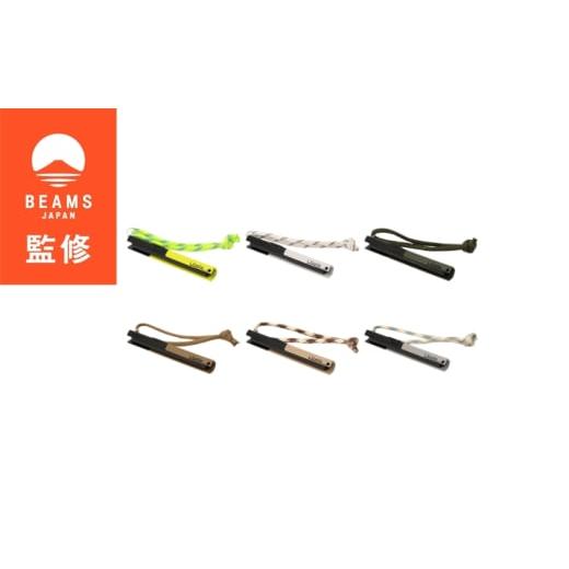 ふるさと納税 雑貨・日用品 長野県 駒ヶ根市 BEAMS JAPAN監修 鉄マッチmini ファイヤースターター 駒ヶ根市 キーホルダー(カーキ)   1616 カー…