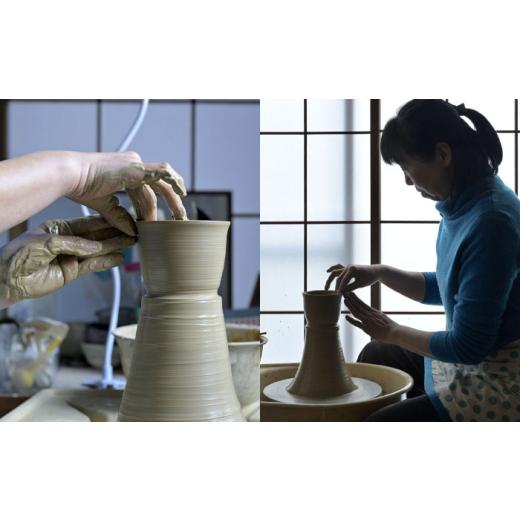 ふるさと納税 食器・グラス 皿 神奈川県 横須賀市 灰釉細ながーい皿２枚セット 陶器 うつわ お皿 長皿 プレート 食器 横須賀 うつわの行方 AKGG003の画像
