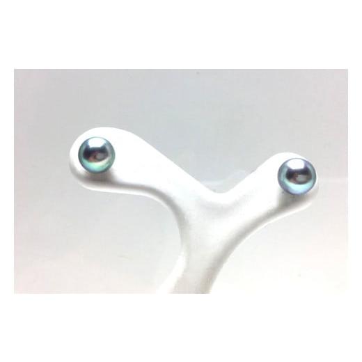 ふるさと納税 家具・装飾品 三重県 志摩市 真珠 ピアス 5.0〜5.5ミリ Pt900 プラチナ アクセサリー パール アコヤ真珠 伊勢 志摩 伊勢志摩 英虞湾 冠婚葬祭 慶…