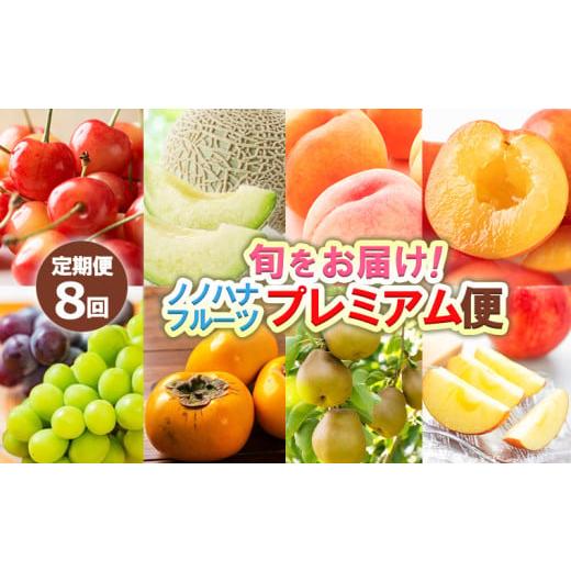 ふるさと納税 果物類 さくらんぼ 山形県 山形市 定期便8回 100セット限定 ノノハナフルーツプレミアム便 旬をお届け 令和8年産先行予約 FS25-593 くだもの 果…