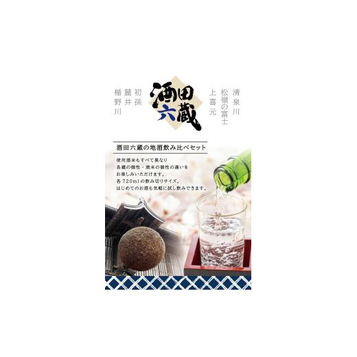 ふるさと納税 日本酒 純米大吟醸酒 山形県 酒田市 酒田6蔵の地酒　磨き50％飲み比べセット　計6本(各720ml×1本) SF0348_2